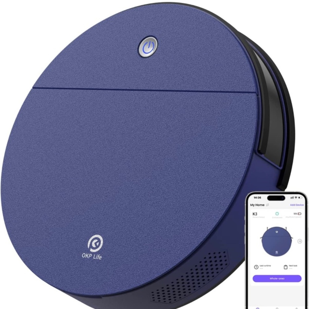 OKP Robot Vacuum cleaner.